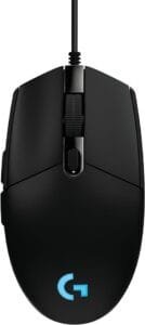 Logitech Mouse para jogos G203 Prodigy RGB com fio – Preto