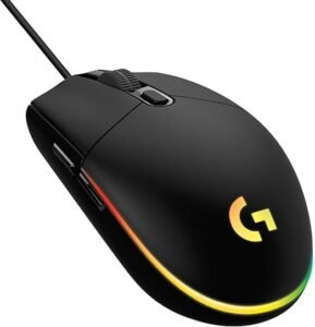 Logitech Mouse para jogos com sincroniza o de luz G102