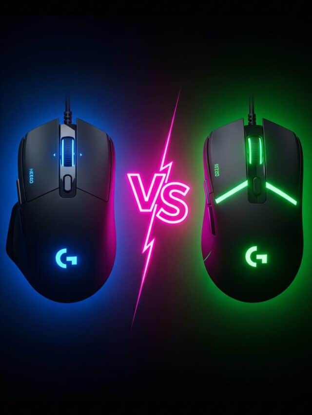 Mouse Logitech G403 vs G203